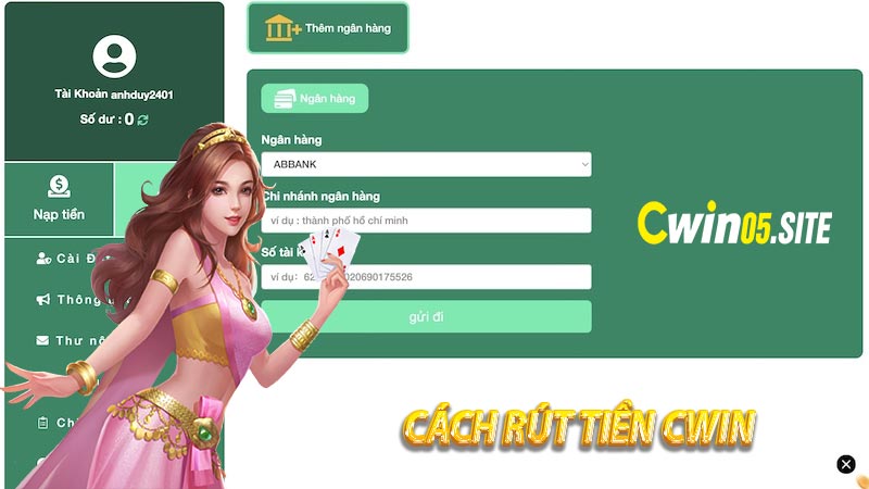 Các bước rút tiên Cwin05 hiệu quả nhất